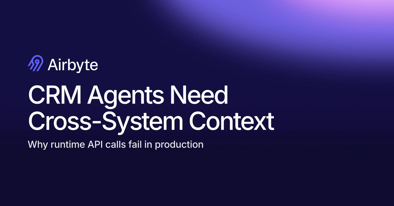 AI agent connected to a CRM for lead follow-up